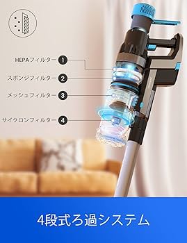 コードレス掃除機 35000Pa超強力吸引 サイクロン式 専用アプリAPP コードレス掃除機 35000Pa超強力吸引 サイクロン式 専用アプリ